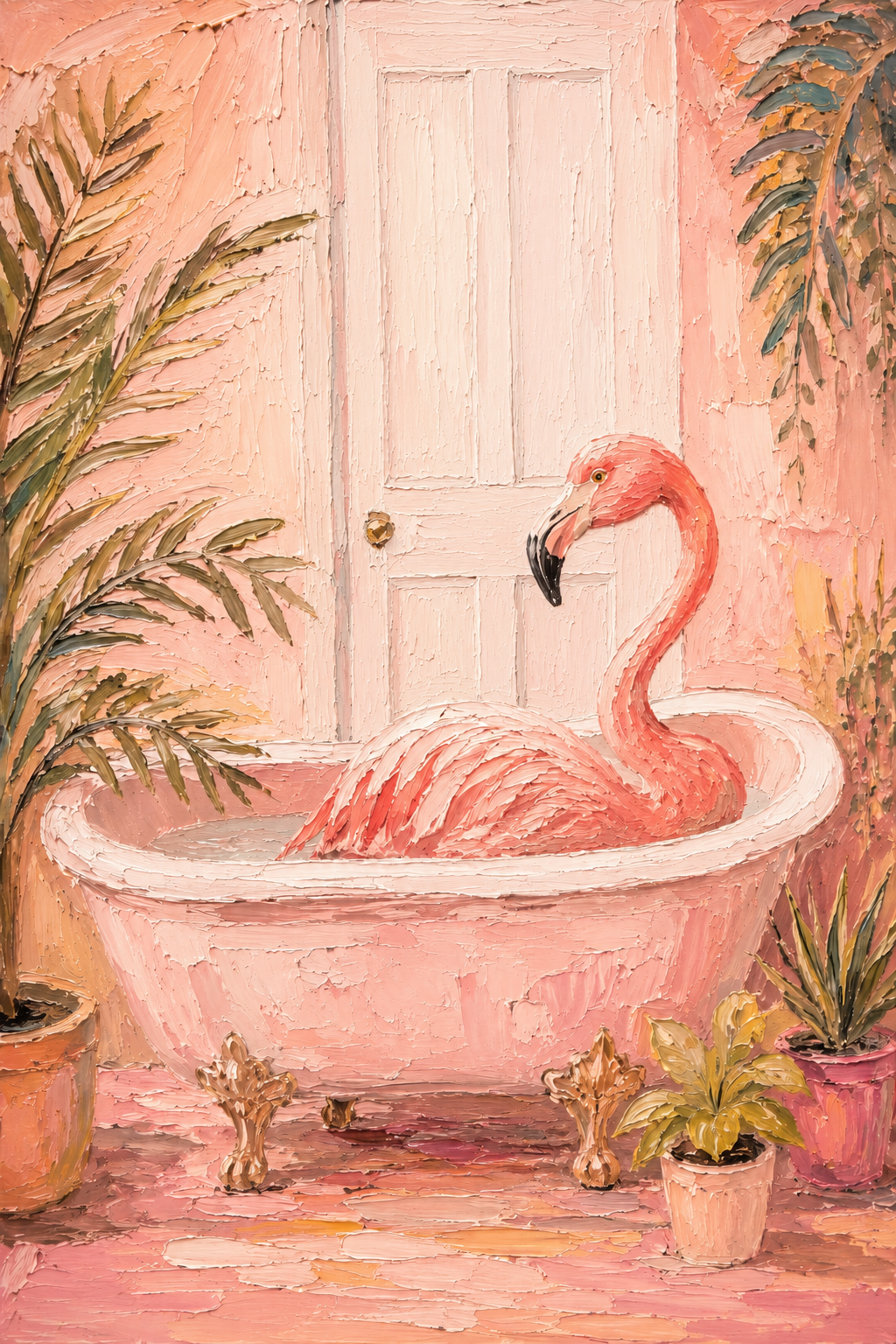 Flamingo's Day Off