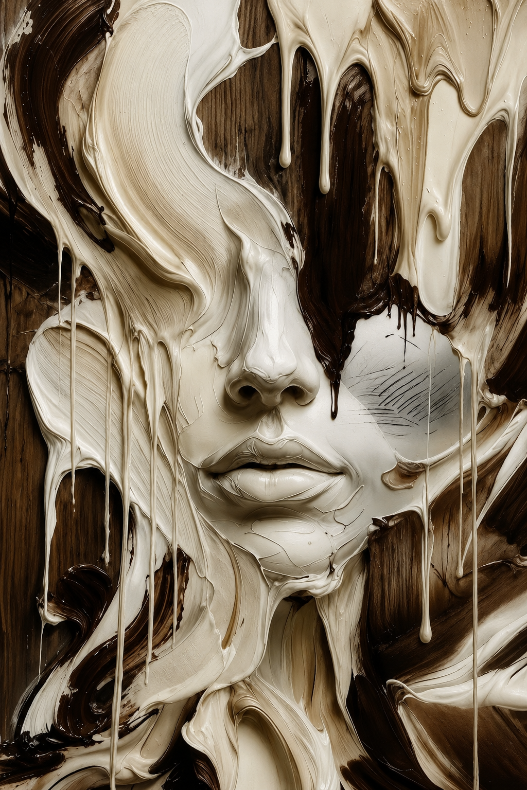 Melting Face - Bruin
