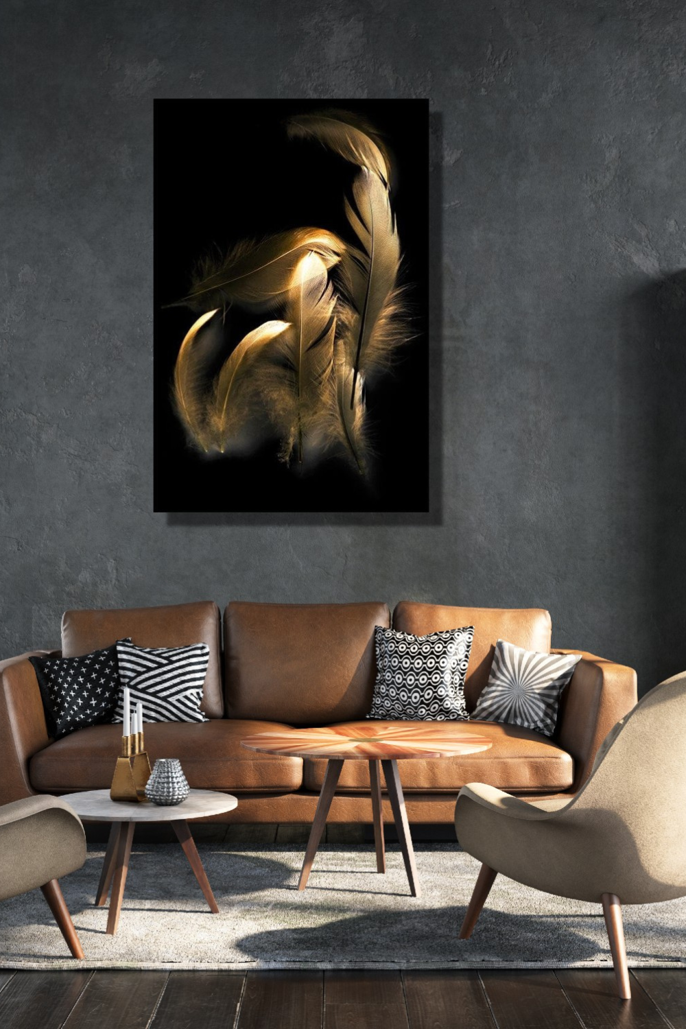 Gold Feathers