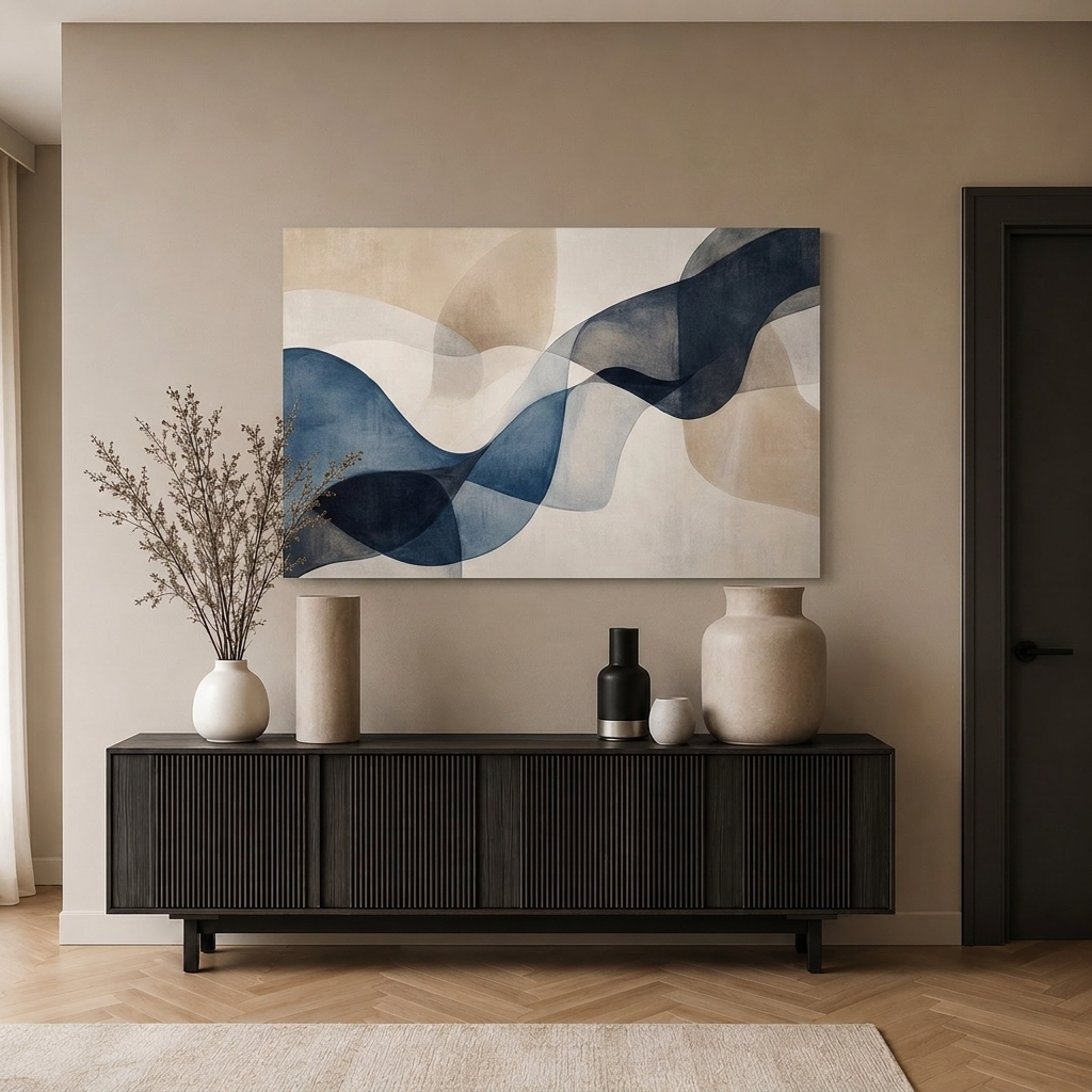 Flowing Ribbons - Horizontal