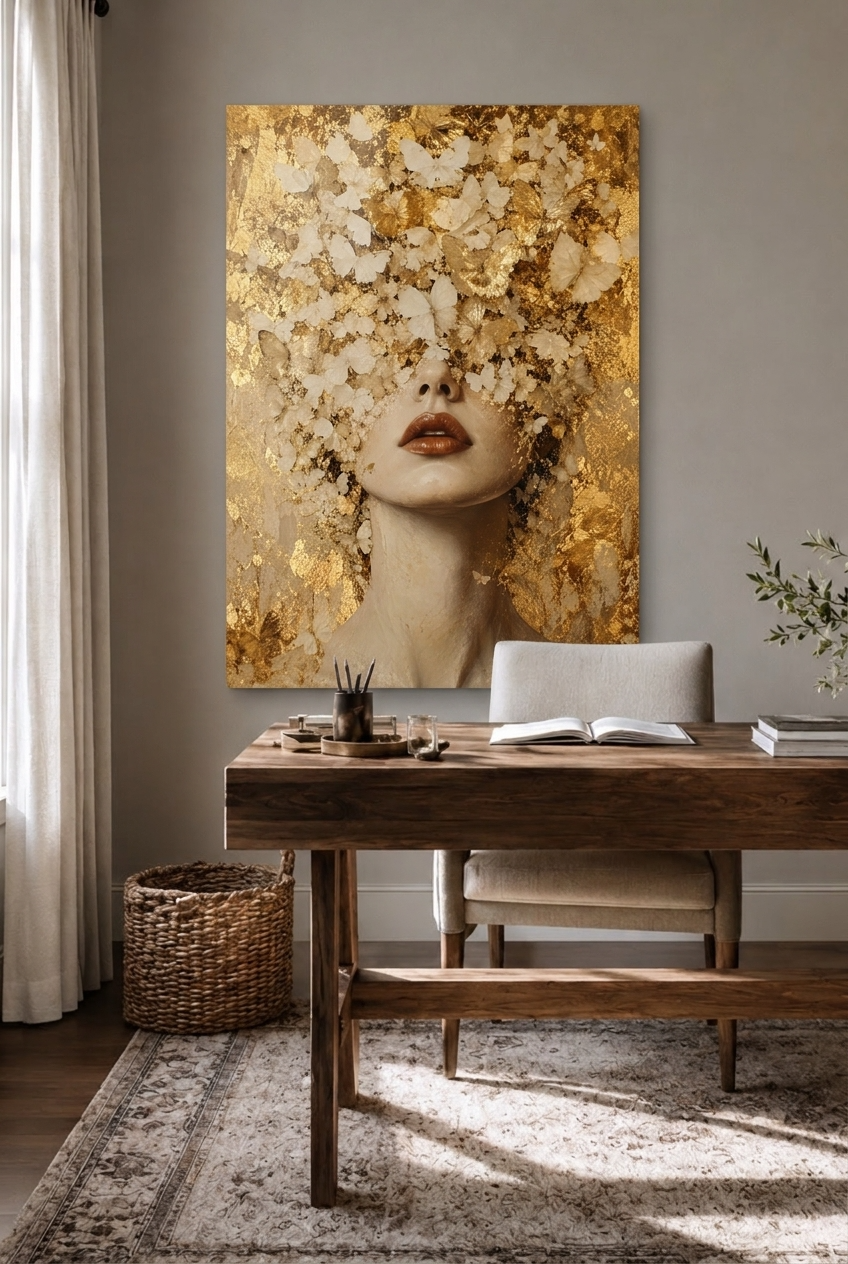 Behind the Butterflies - Goud