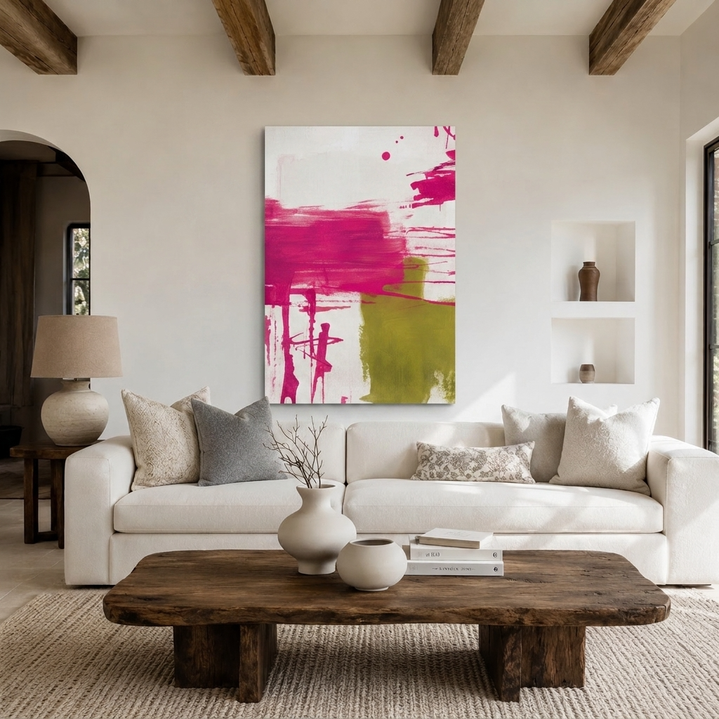 Pink Abstract