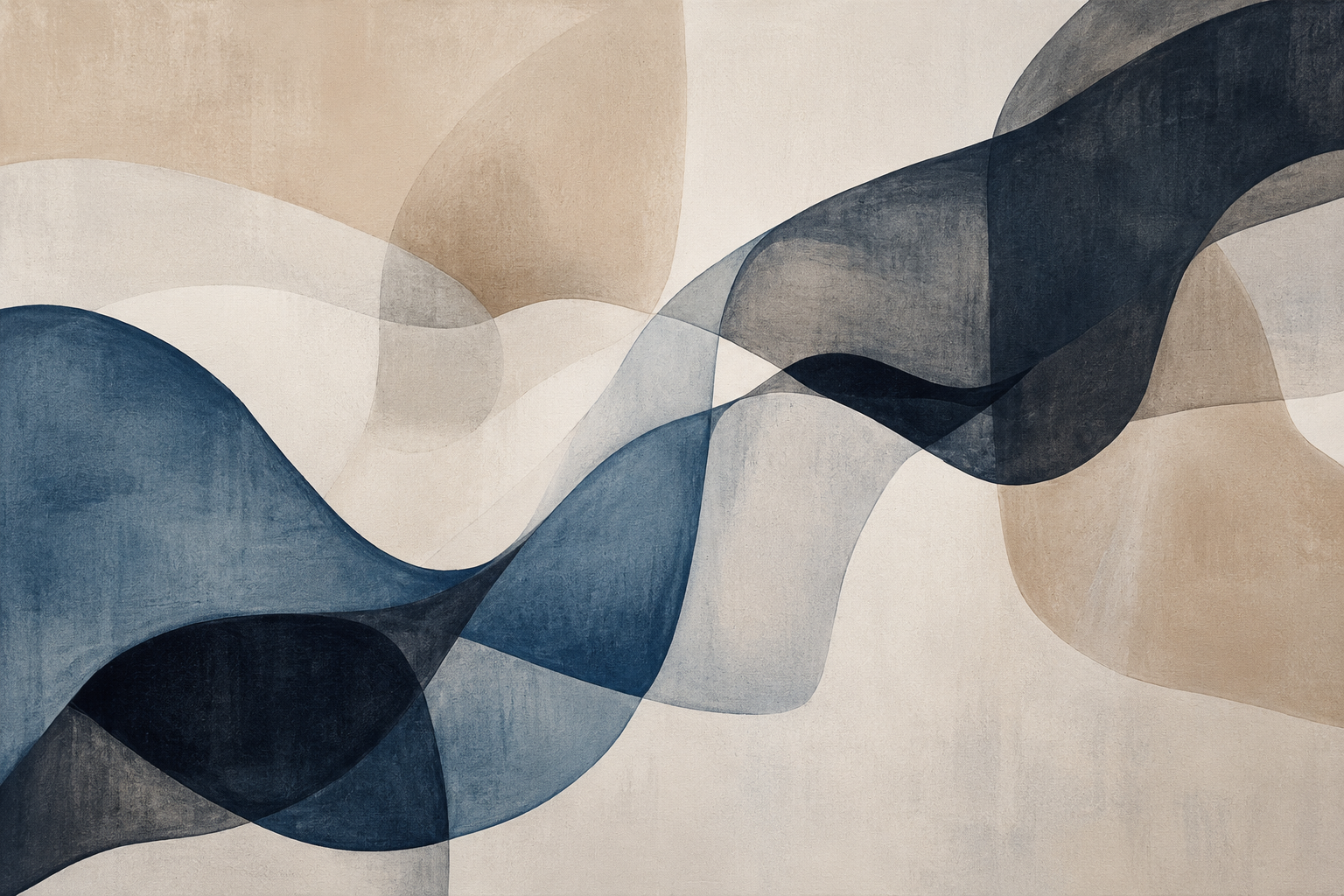 Flowing Ribbons - Horizontal