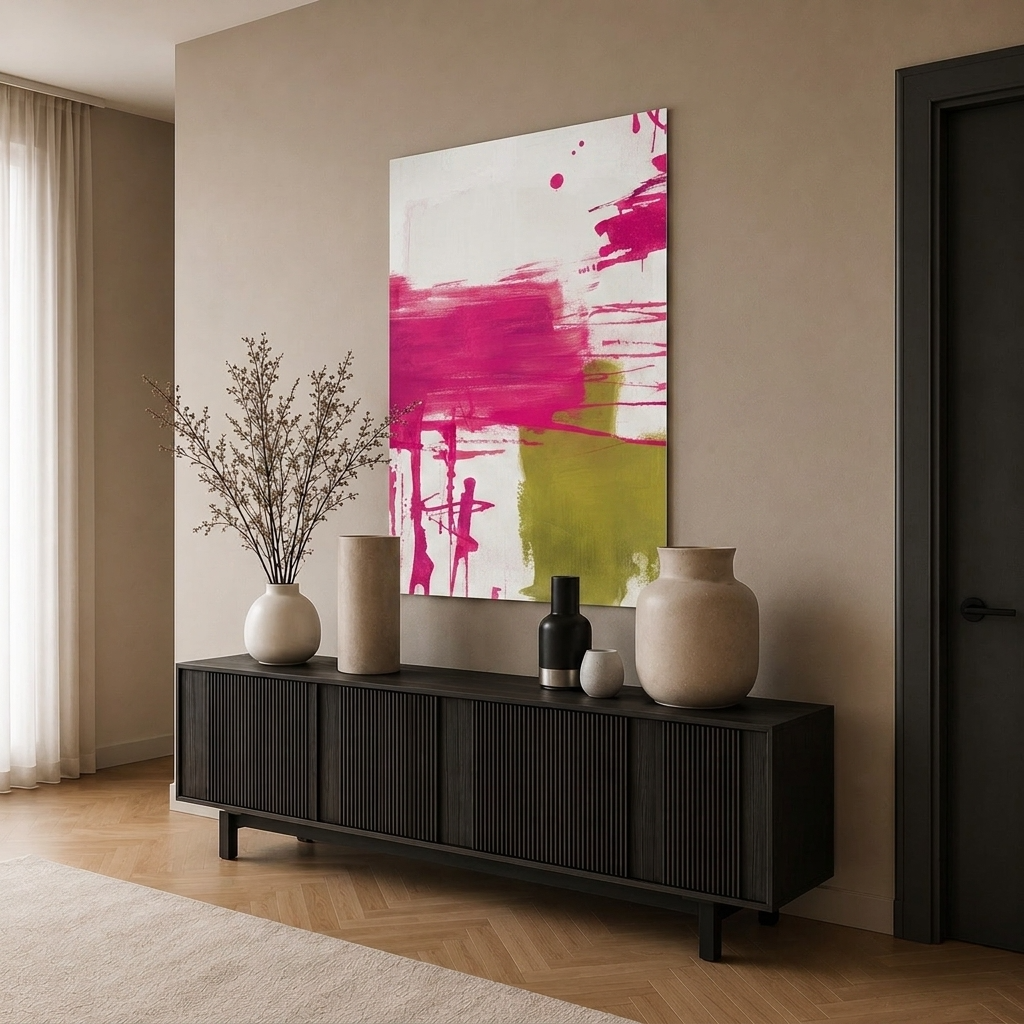 Pink Abstract