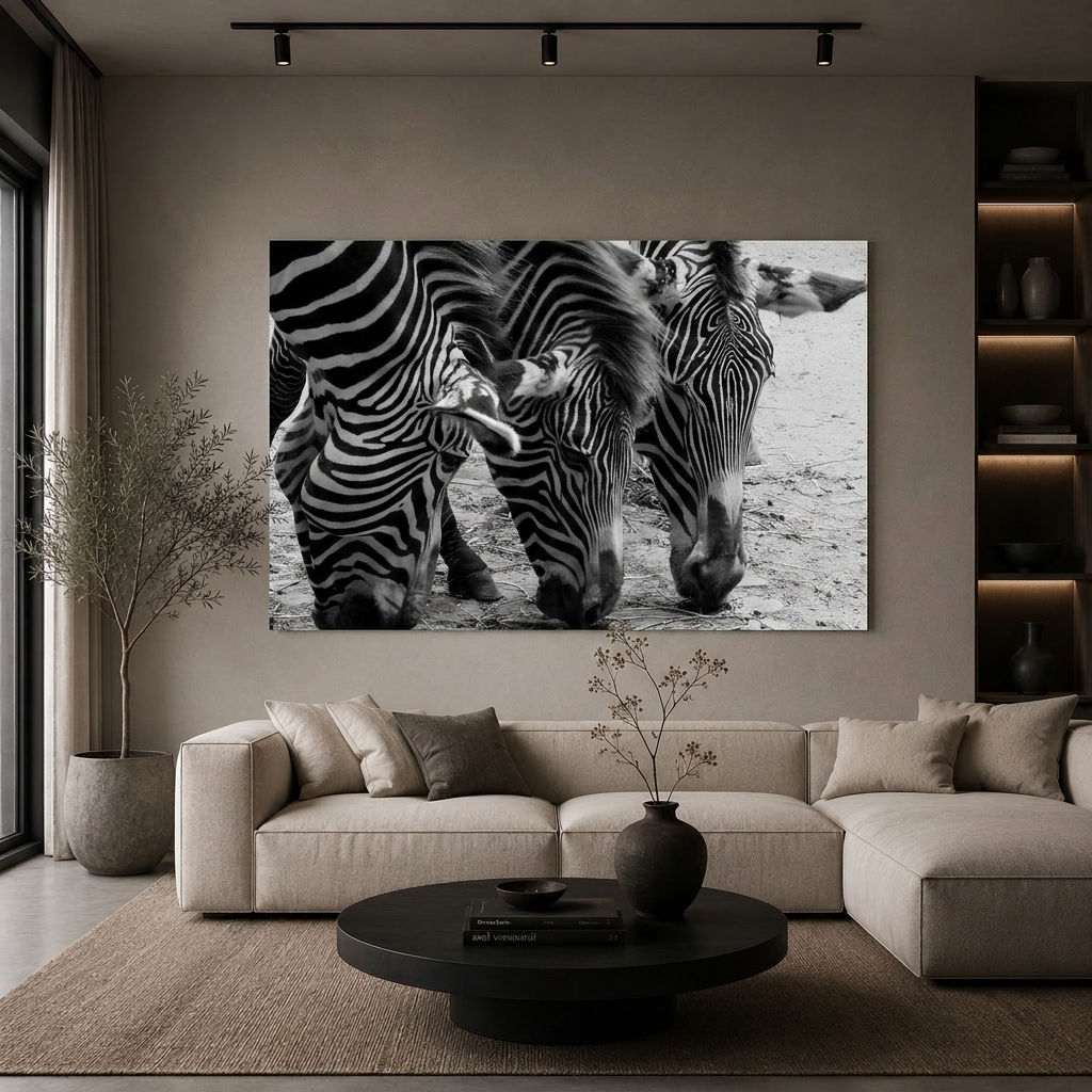 Thirsty Zebras