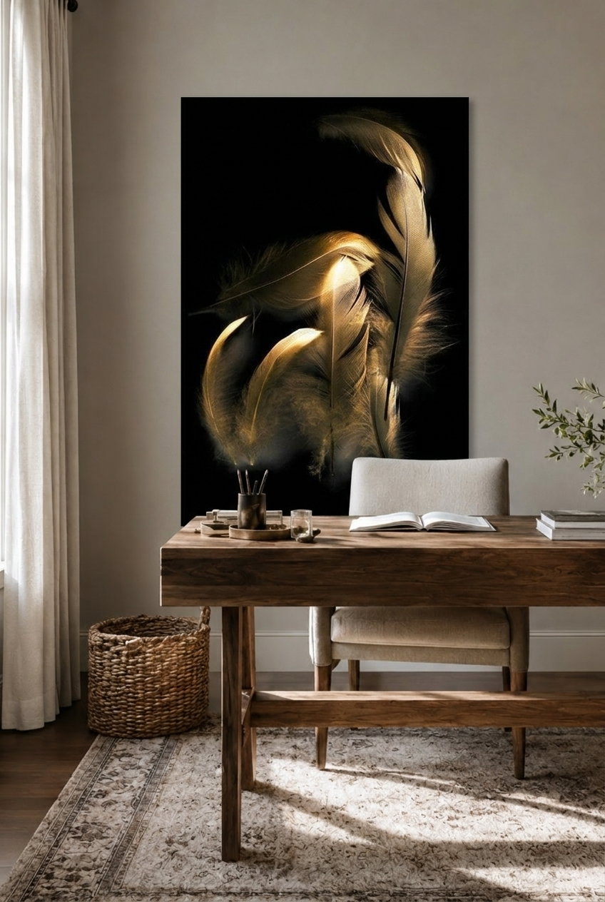 Gold Feathers