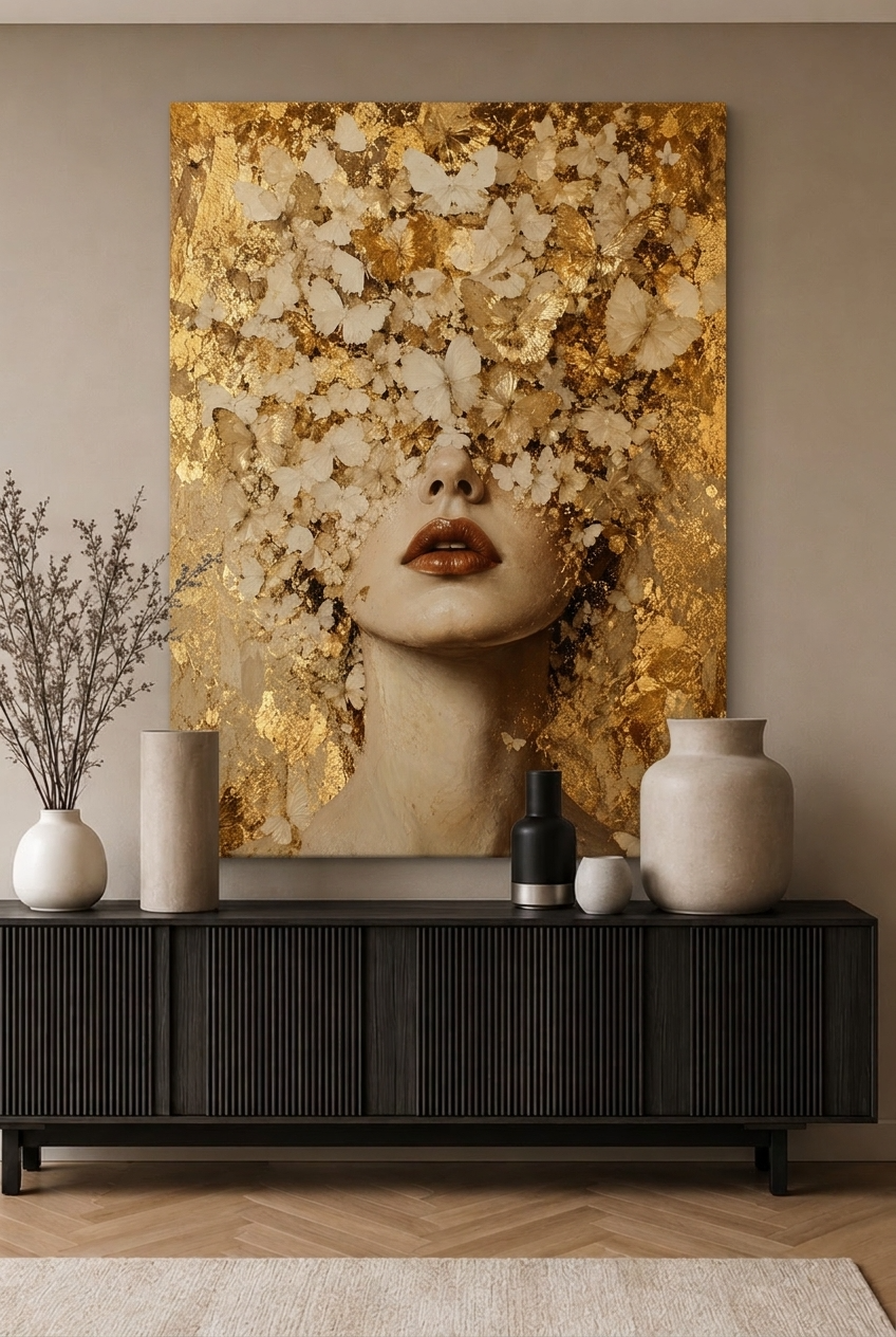 Behind the Butterflies - Goud