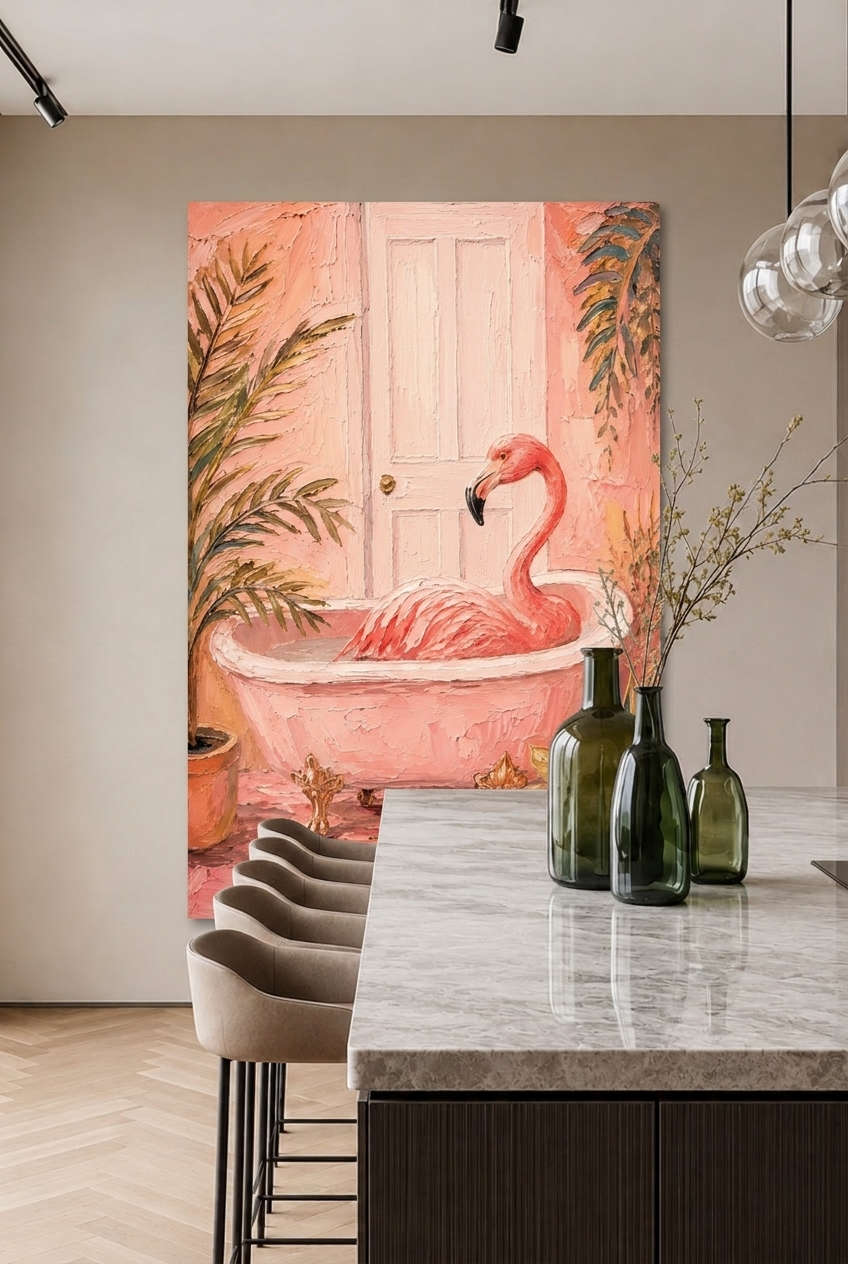 Flamingo's Day Off