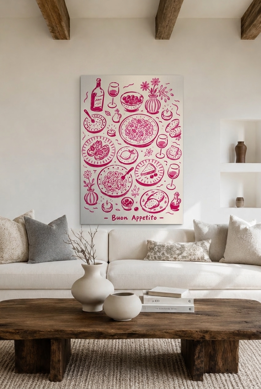 Buon Appetito - roze