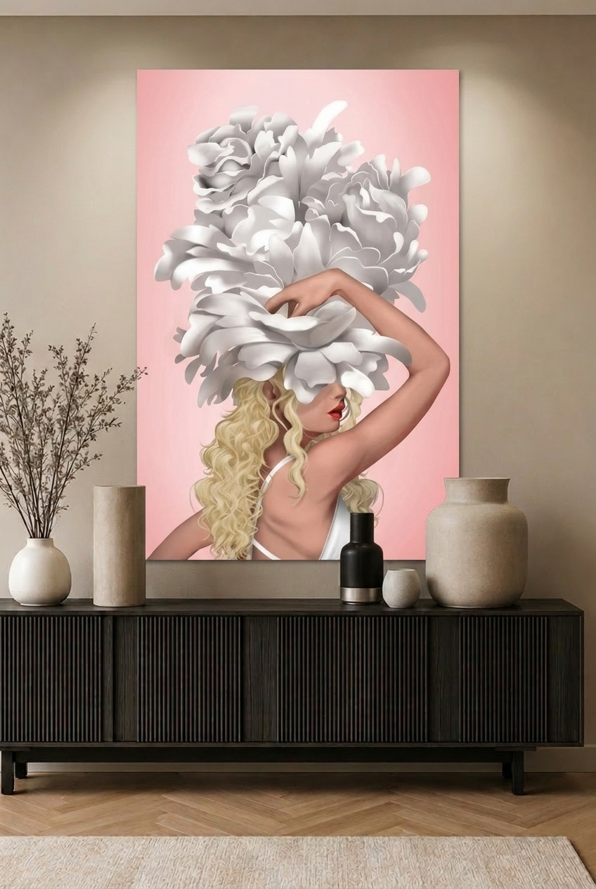 Graceful Woman Pink