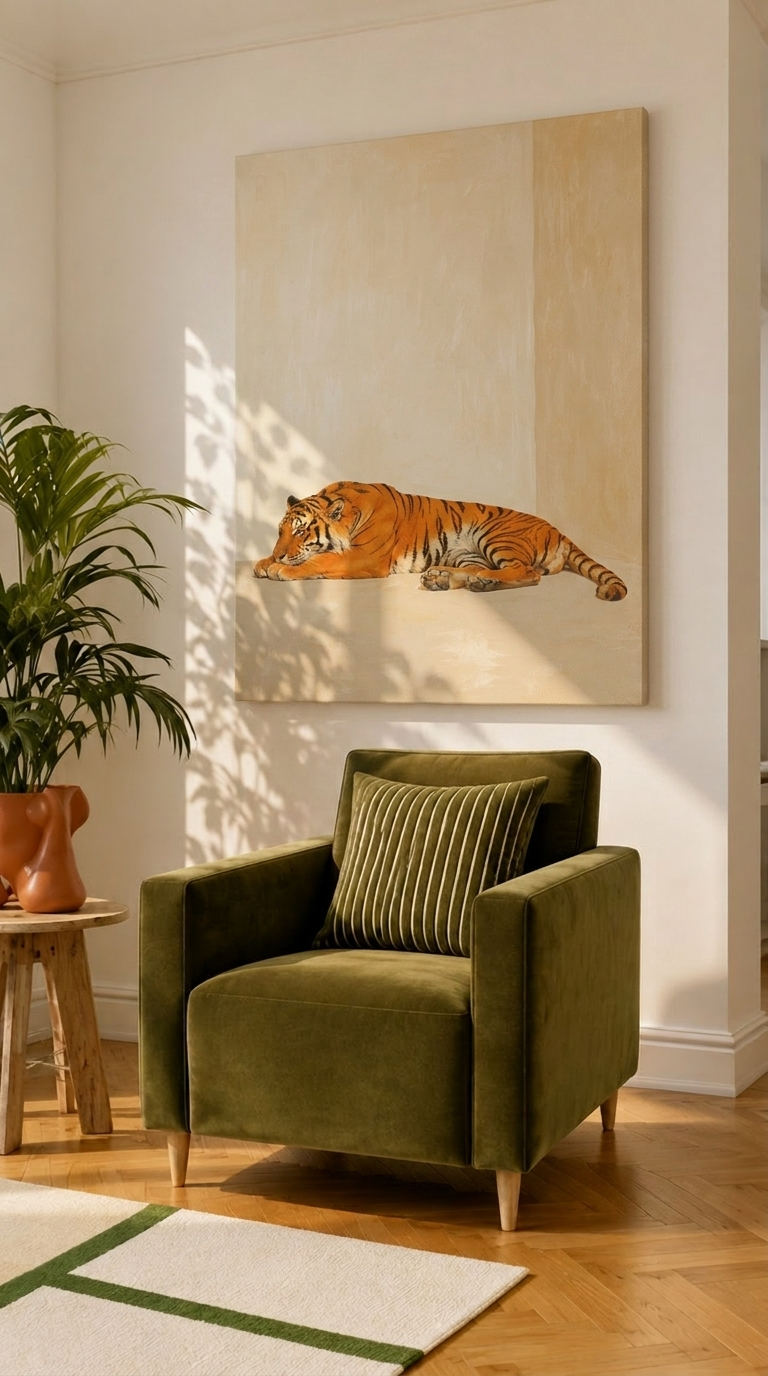 Abstract Tiger