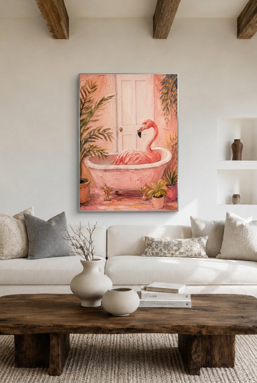 Flamingo's Day Off