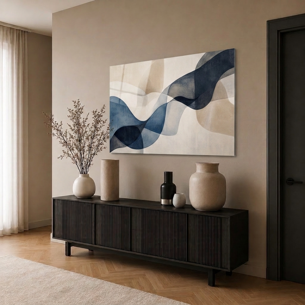 Flowing Ribbons - Horizontal